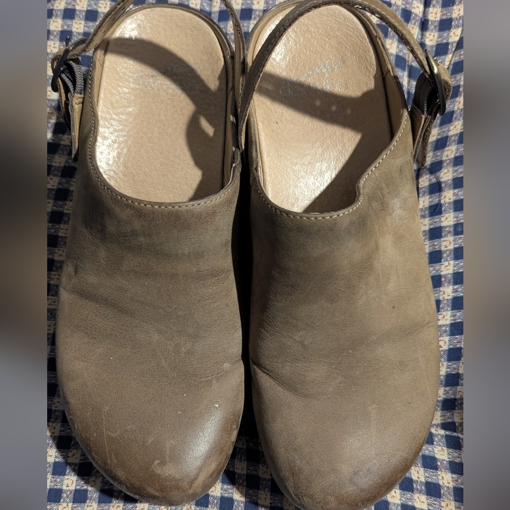Dansko Merrin Slingback Clog - Tan - Picture 2 of 6